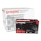 Gloveworks By Ammex Disposable Gloves, Industrial Grade, 5 mil Palm, Nitrile, Powder-Free, M, 1000 PK, Black GPNB44100 - alternate 5